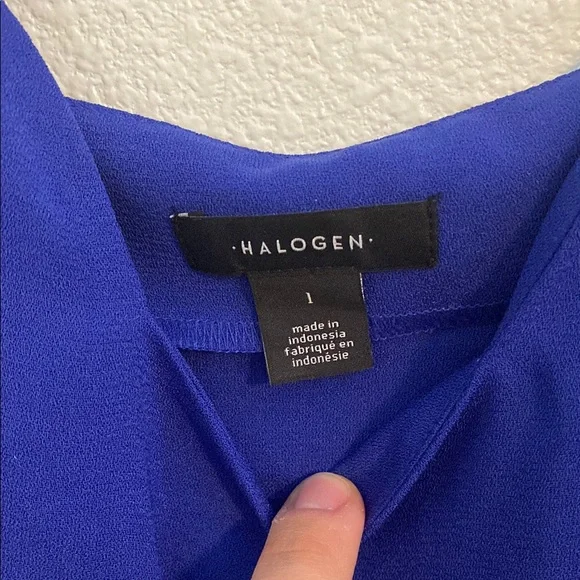 Halogen Blue Sleeveless Camisole - Picture 2 of 2